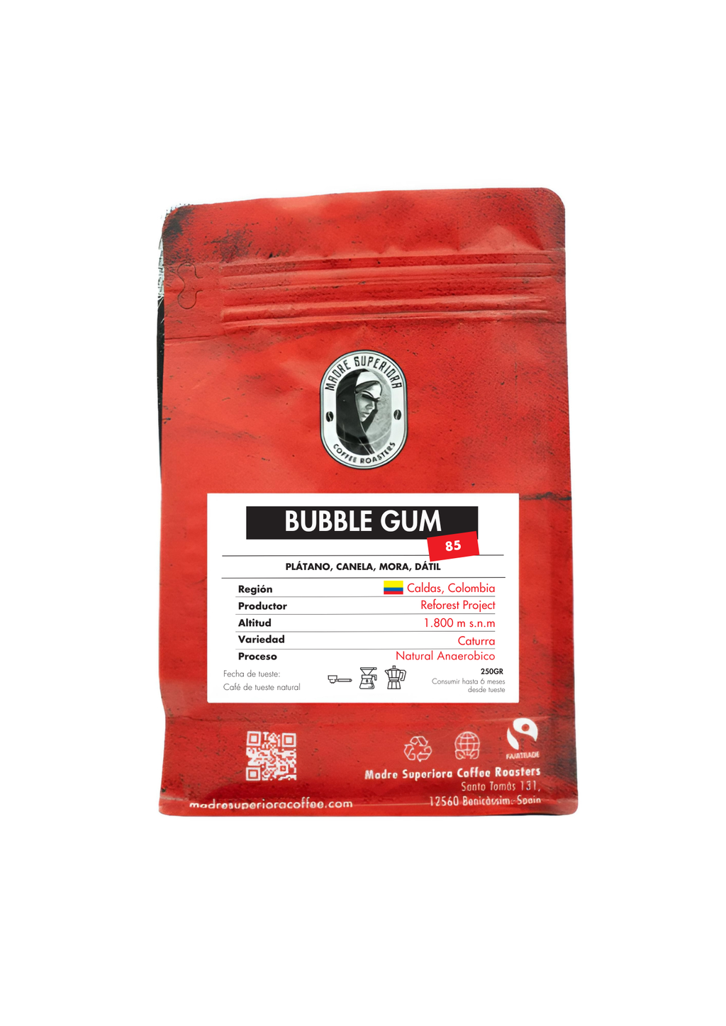 Bolsa Bubble Gum 250gr