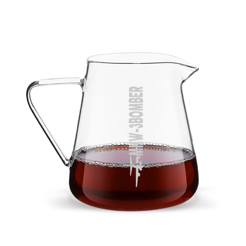 JARRA | MHW3Bomber | Jarra de Café Elf 500ml Transparente