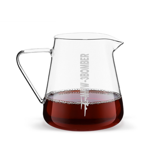 JARRA | MHW3Bomber | Jarra de Café Elf 500ml Transparente